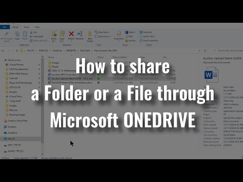How to share files on OneDrive - The Complete Guide