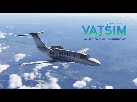 Flying a Private Jet With Real ATC in MSFS | VATSIM