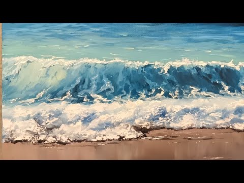 How to Paint a Seascape in Oils #paintingtutorial #seascapepainting