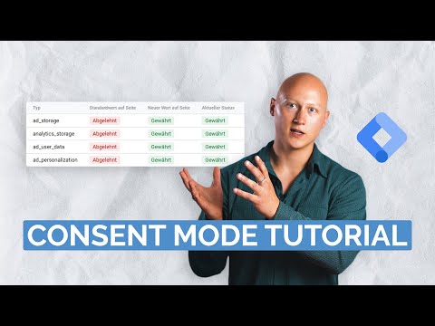 Google Consent Mode mit Tag Manager einrichten