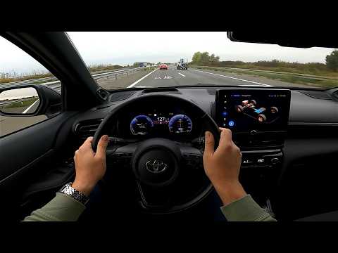 2024 Toyota YARIS CROSS [1.5l Hybrid, 130 HP] POV Test drive (Cabin sound, quality check)