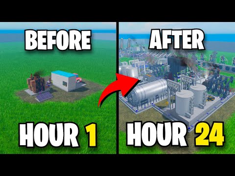 I Survived 24 Hours In The HARDEST Roblox Tycoon..