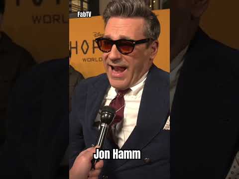 Jon Hamm bringing that effortless leading-man energy to the Hoppers premiere. 🎥🔥