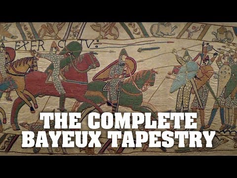 The Bayeux Tapestry - all of it, from start to finish