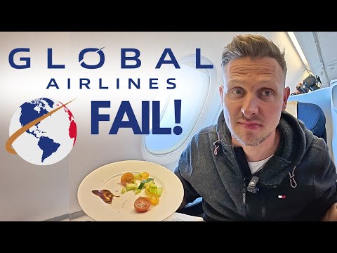 Global Airlines STRANGE First Flight and it was VERY BAD!