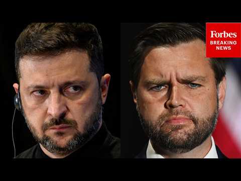 JD Vance Asked To React to Alleged 'Threat' Made Towards Viktor Obran By Zelensky