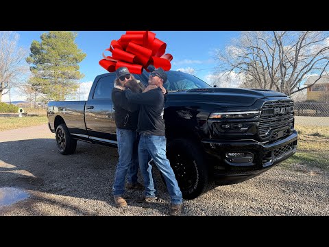 Delivering Crowbar His New Ram 3500 On Christmas (part 1) 