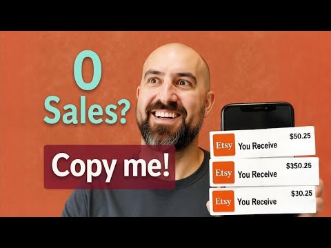 The Fastest Way to 500 Etsy Sales (Beginners Never See This Coming)