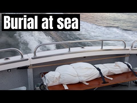 Buried at sea - a final journey
