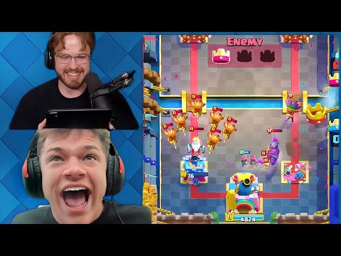 Jynxzi Challenges a Clash Royale PRO To 1v1 *RAGE WARNING*