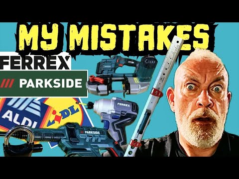 I MADE MISTAKES!😬 LIDL & ALDI TOOL REVIEWS