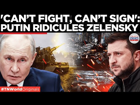 PUTIN’S SHOCKER: 'Army Is Failing, Kyiv’s Govt Illegitimate Peace Talks Pointless' | Times Now World