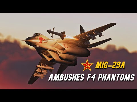 DCS | MiG-29A | Soviet Fulcrum Ambushes NATO F-4 Phantoms At Dawn