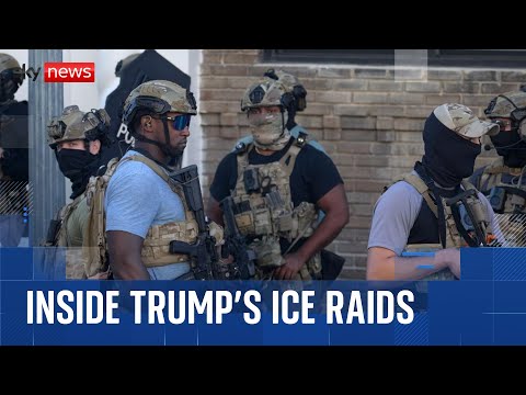 Inside Trump's immigration raids as National Guard deploys to Washington DC