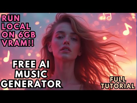 Free AI Music Generator - Local Suno AI Clone - Full Tutorial