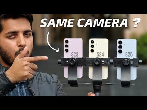 Samsung S25 vs S24 vs S23 Camera comparison 🔥