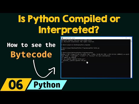 Is Python Compiled or Interpreted?