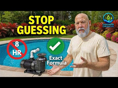 How Long Should You Run Your Pool Pump? (Most People Get This Wrong)