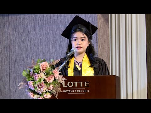 Our Student's Voice : Graduation Speech by our representative students of 2022 graduation ceremony.
