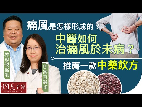 林冠傑醫師x周德宜醫師：痛風是怎樣形成的？中醫如何治痛風於未病？推薦一款中藥飲方《大醫精誠》（2024-03-14）