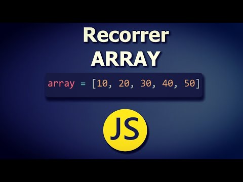 Javascript - 3 formas de recorrer un array (para principiantes)