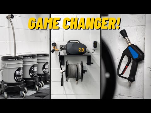 DIY Wall-Mounted Pressure Washer - Game Changer for the Garage!