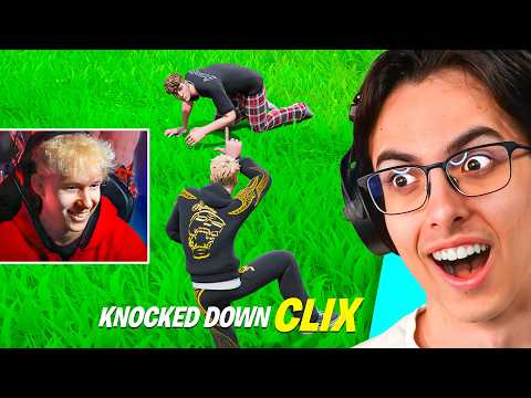 Reacting To Fortnite Pros CLIPPING Other Players!