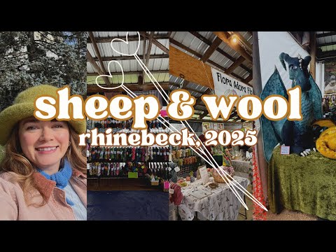 Inside the 2025 Sheep & Wool Festival + My Yarn & Vintage Haul