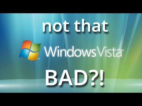 I installed Windows Vista in 2024...
