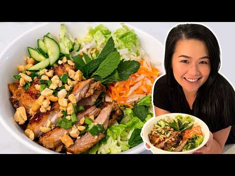 Vietnamese Lemongrass Grilled Chicken (Bún Gà Nướng) — Easy & Filled With Flavor