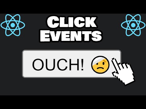 Learn React Click Events 👆
