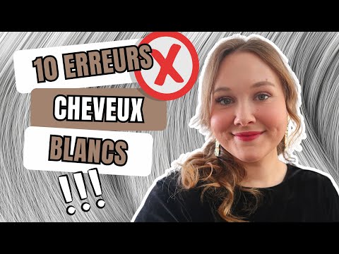 10 pièges à éviter quand on garde ses cheveux blancs (je t’explique tout)