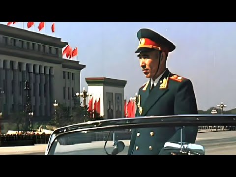 The military parade for the 10th anniversary of the National Day of China in 1959