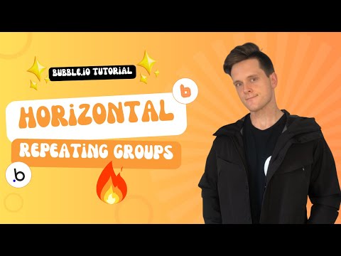 How To Create Horizontal Scrolling Repeating Groups In Bubble.io (Complete Guide)