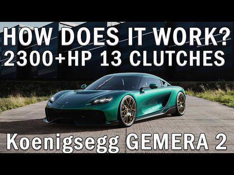 How WORK KOENIGSEGG GEMERA 2? 13 CLUTCHES 2300hp!