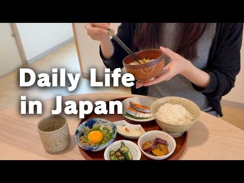 My Calm Autumn Day in Japan | Seasonal Breakfast Cooking & Matcha at a Garden