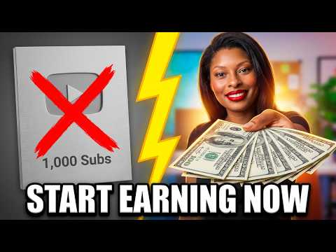 You Can Make $1,000 on YouTube Long Before 1,000 Subscribers