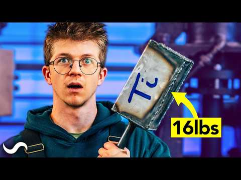 Titanium Damascus Axe - Part 1