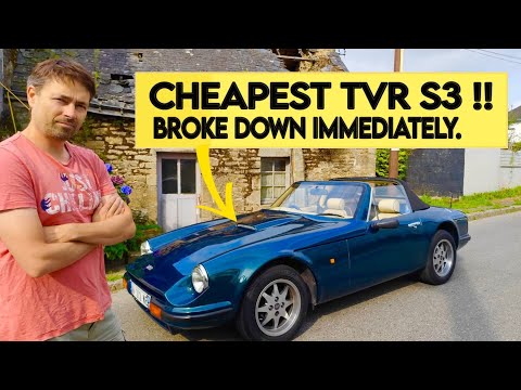 I Bought a TVR S3 And Drove It 300 Miles To France - It Has Issues...