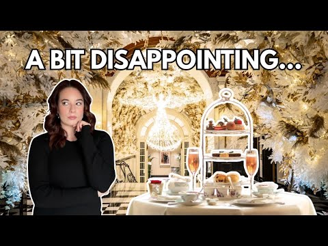 Was this a waste of money?? | Festive Afternoon Tea at The Savoy
