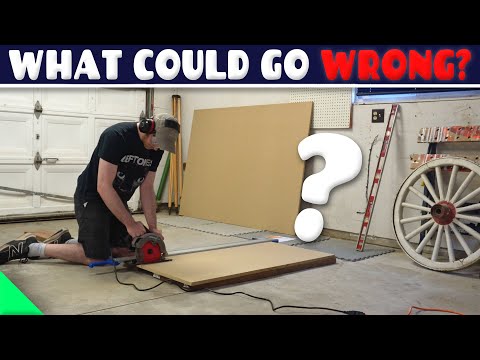 Building My SUPER Ultimate Setup | Trial And Error With A Circular Saw 😬