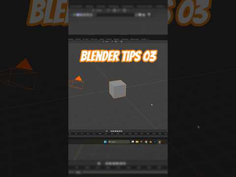 Blender Tips 03 Startup File 🔥 #b3d #blender #blender3d #blendertutorial #3dart