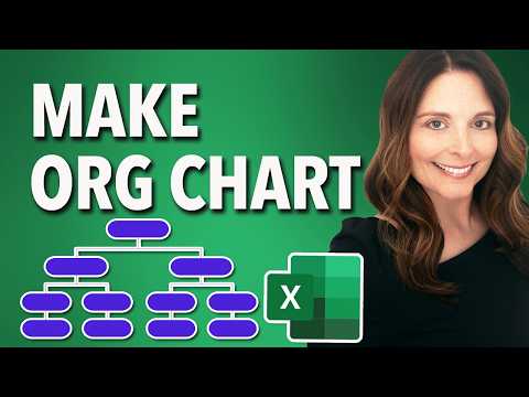 Create an Org Chart with Excel Data - Make Organizational Chart from Excel Employee Database