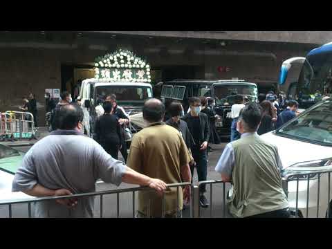 梁潔華喪禮花絮1