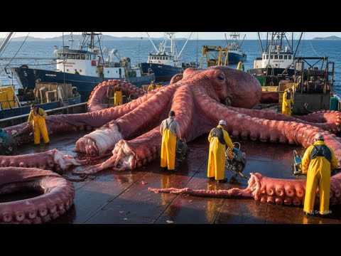 How Europe’s Fishermen Hunt Giant Ocean Octopus – Real Deep Sea Monster Fishing