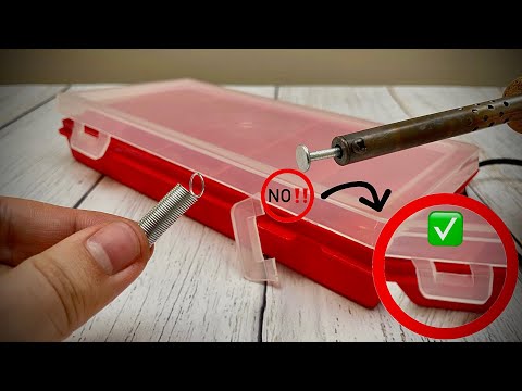 🔥🔥All MEN of the World MUST know! The Four BEST Ways to Repair Plastic