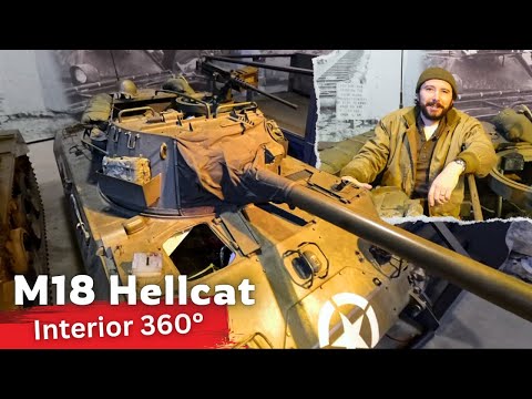 Up Close & Personal with the M18 Hellcat | 360° WWII Tank Destroyer Tour