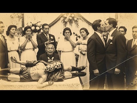 (1961, Puebla) La boda de los Diaz: La figura del Santo cayó y vieron al novio besando a su cuñado