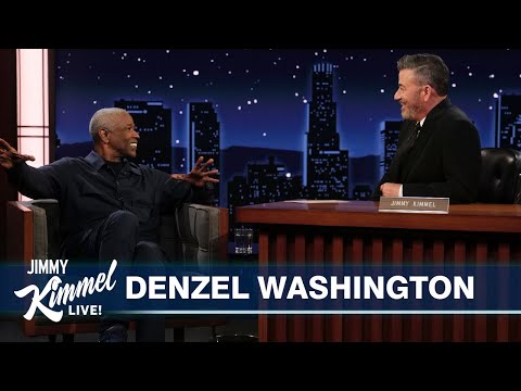 Denzel Washington on His Favorite Rappers, Being a Dallas Cowboys Fan & He FaceTimes Lenny Kravitz