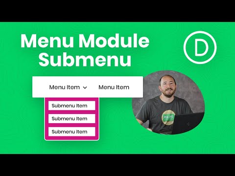 How To Style and Customize The Divi Menu Module Dropdown Submenu